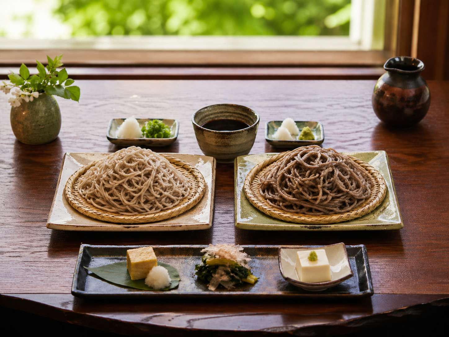 新蕎麦食べ比べ＆バラ落語